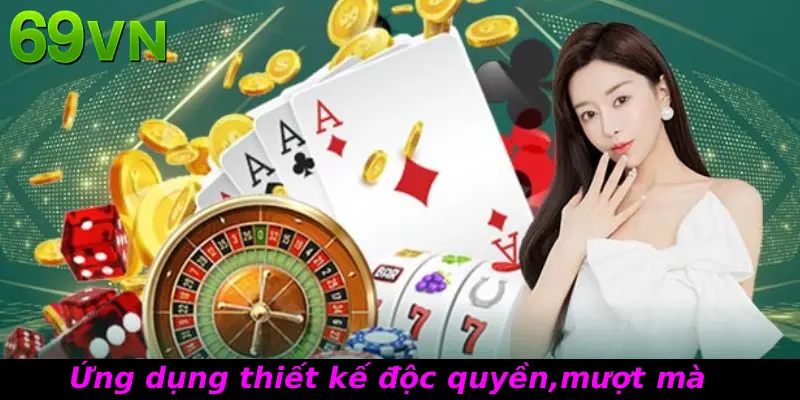 Ứng dụng thiết kế độc quyền,mượt mà